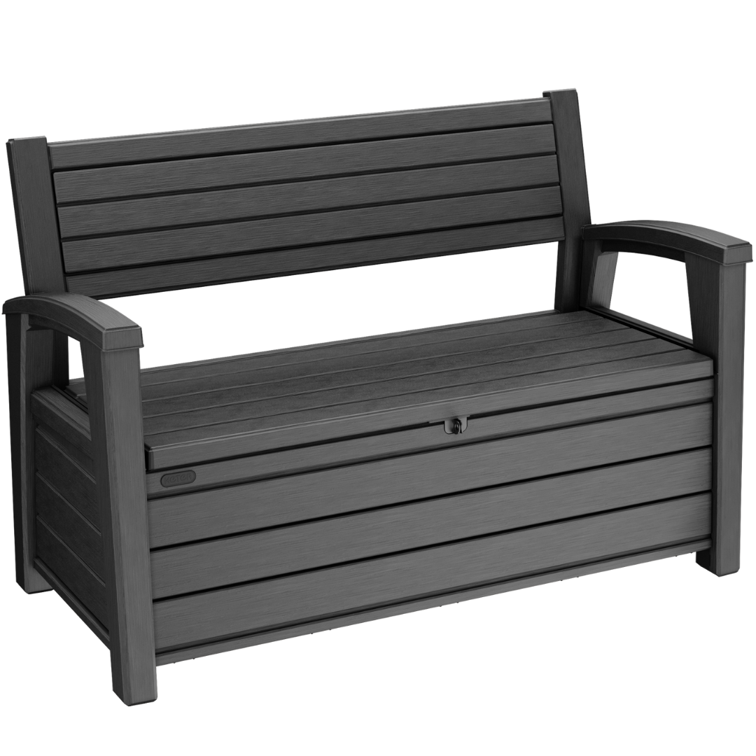 さちこ様専KETER HUDSON ストレージベンチ227L ハドソンベンチ Hudson Storage Bench | Outdoor Seating with Storage