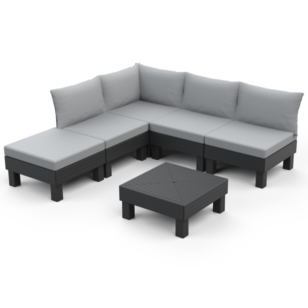 Elements 5 Seater Modular Lounge Set | PREORDER NOVEMBER