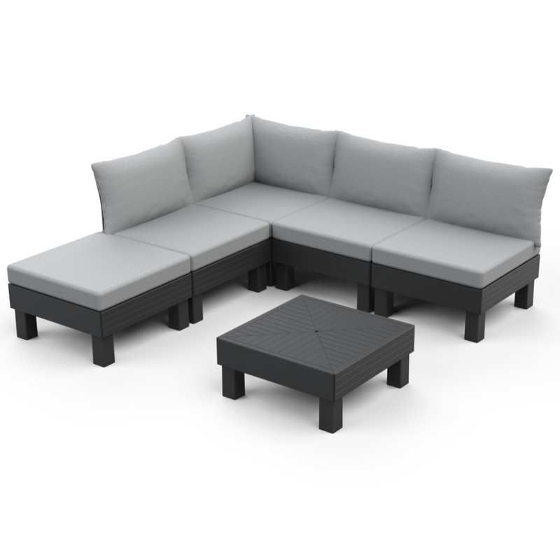 Elements 5 Seater Modular Lounge Set | Preorder October