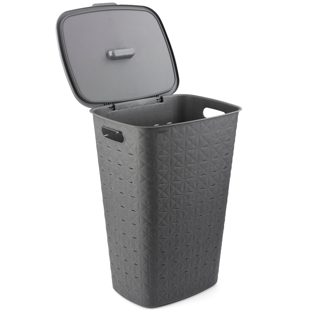 Softex Laundry Hamper - Dark Grey