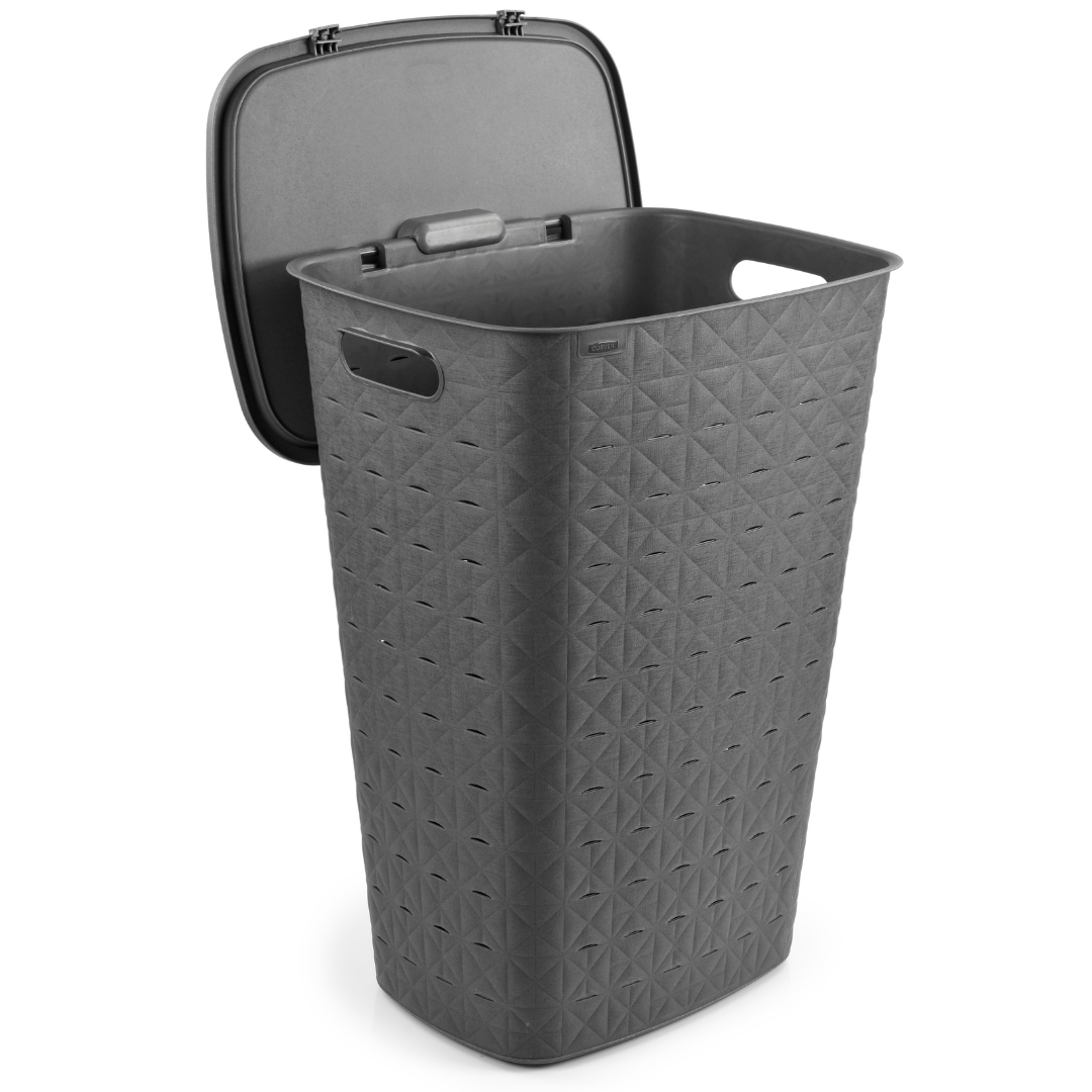Softex Laundry Hamper - Dark Grey