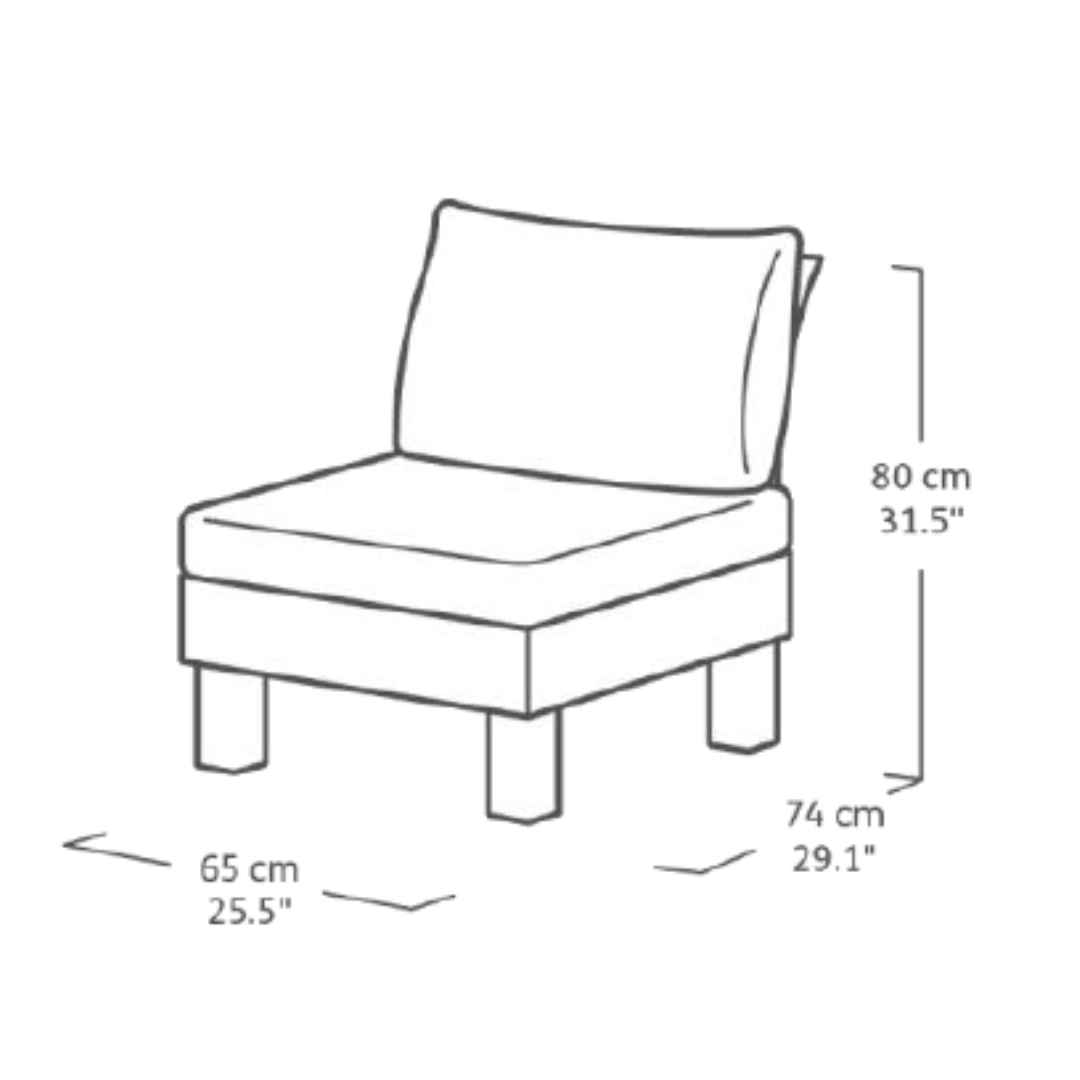 Elements 5 Seater Modular Lounge Set | PREORDER NOVEMBER