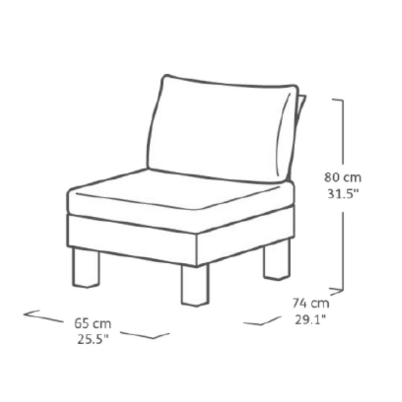 Elements 5 Seater Modular Lounge Set | Preorder October