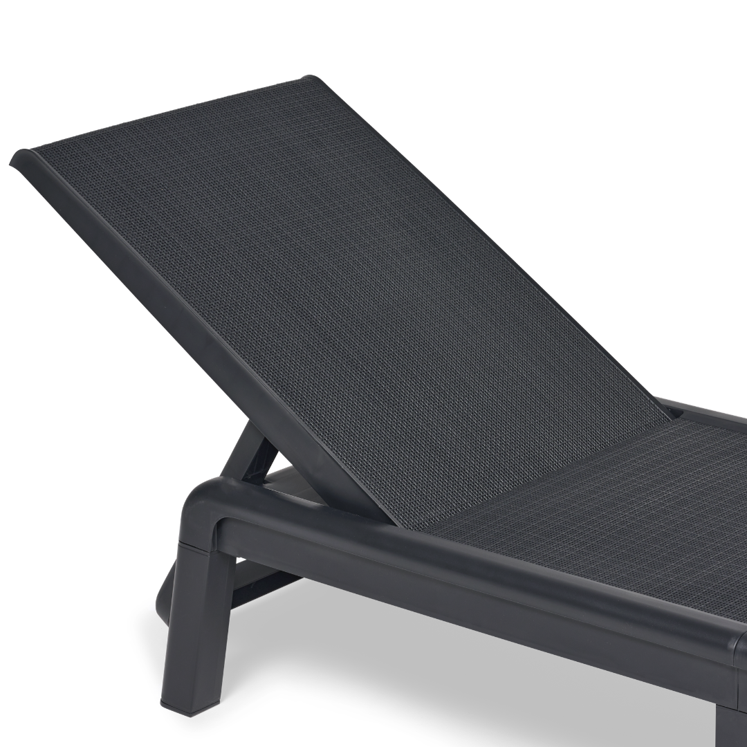 Atlas Sun Lounger - Graphite
