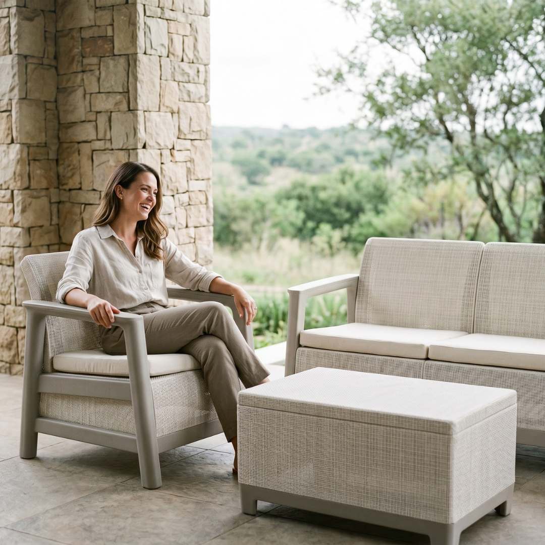 Scandi Linea Lounge Set - Soft Beige | PREORDER AUGUST