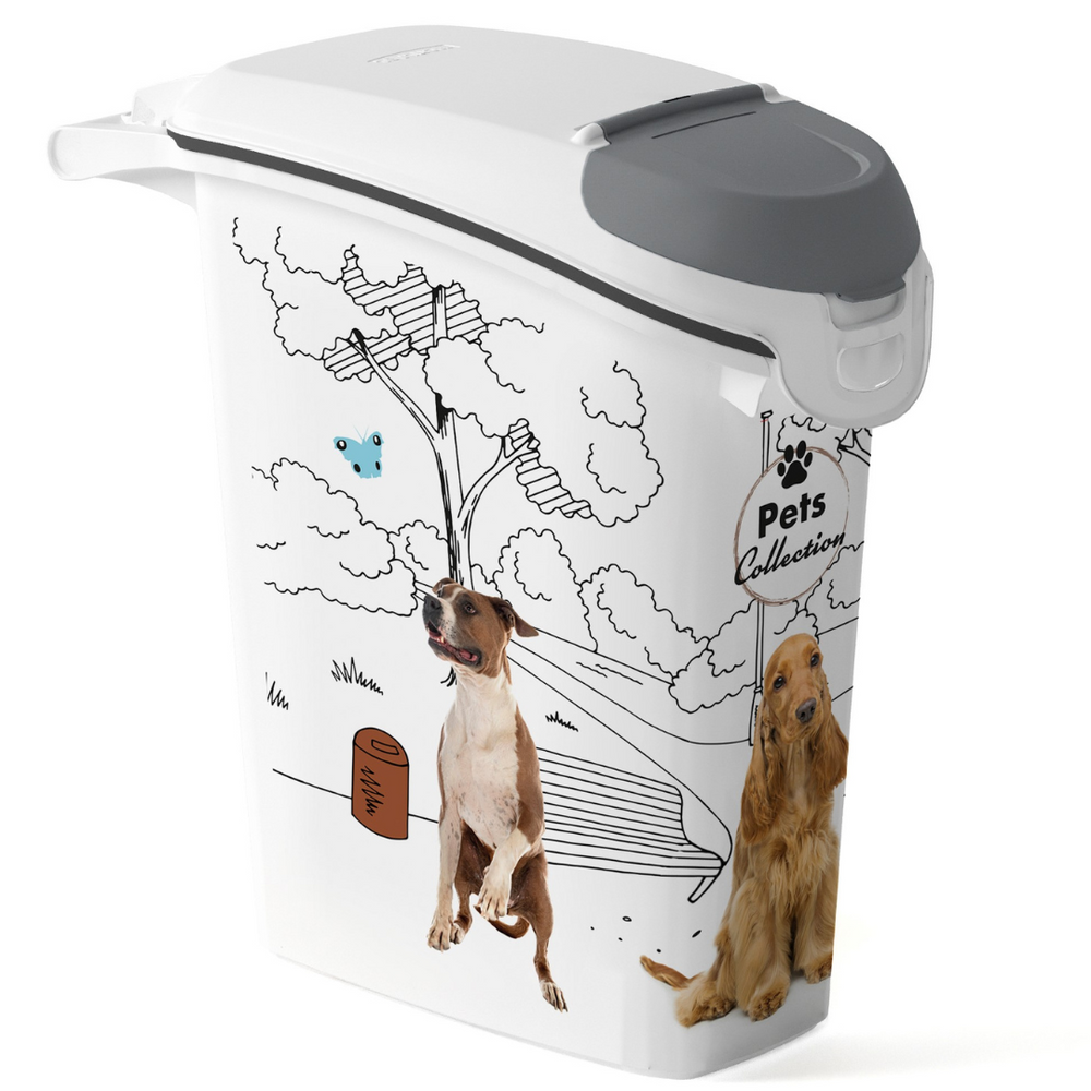 Ceramic dog food storage best sale