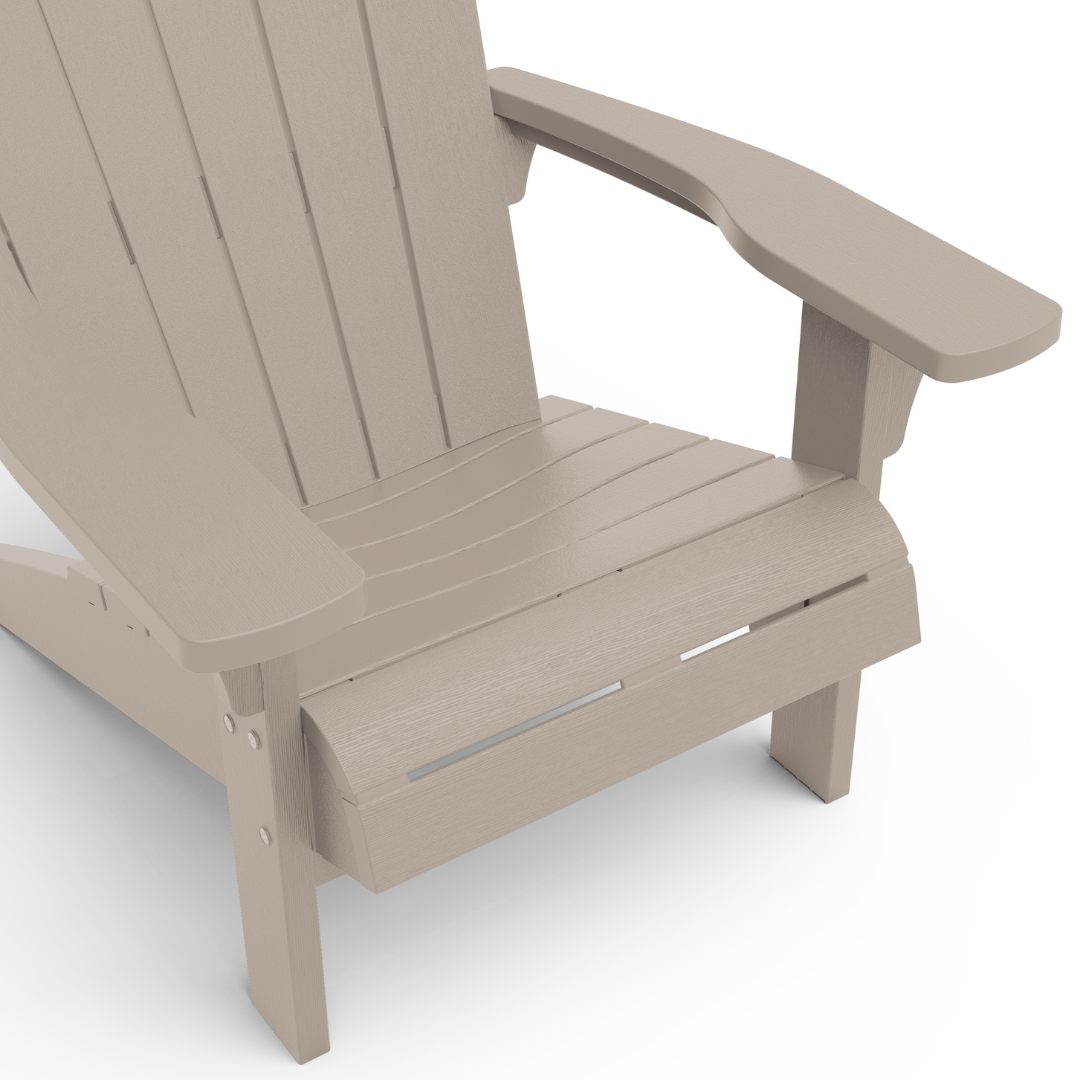 Troy Adirondack Chair - Soft Beige | PREORDER AUGUST