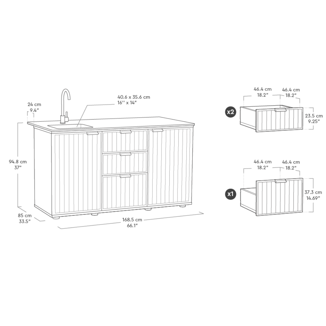 Outdoor Kitchen Island | PREORDER NOVEMBER