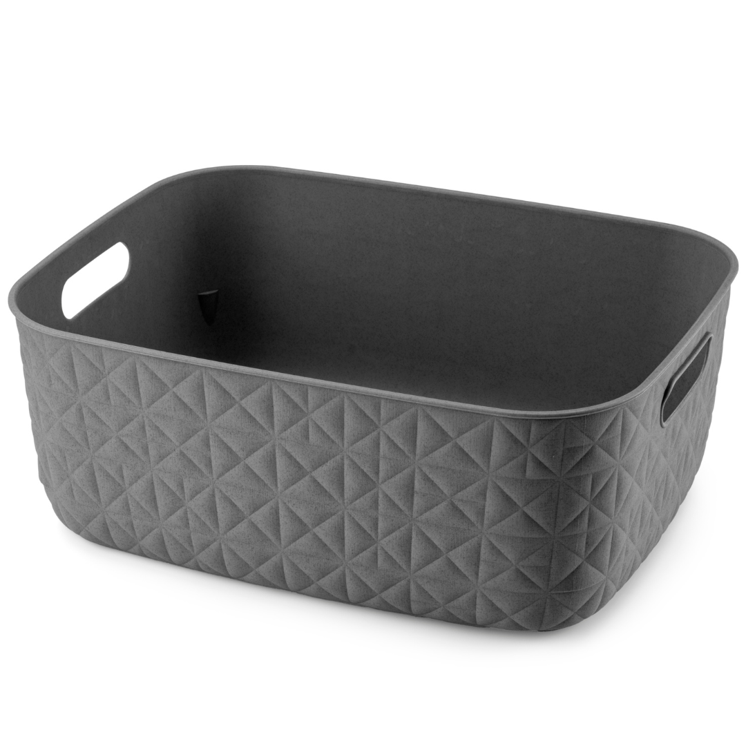 Softex Storage Basket - Dark Grey