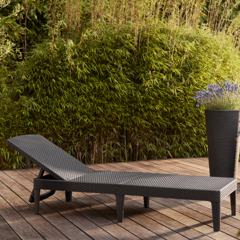 Jaipur sun lounger by keter sale