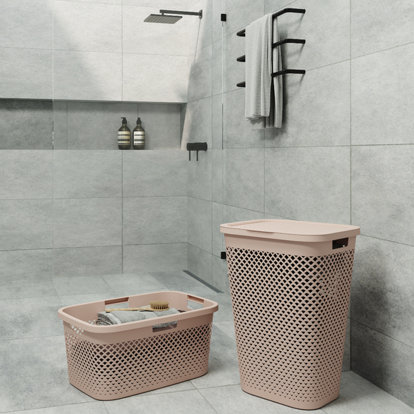 Pure Laundry Basket - Pink