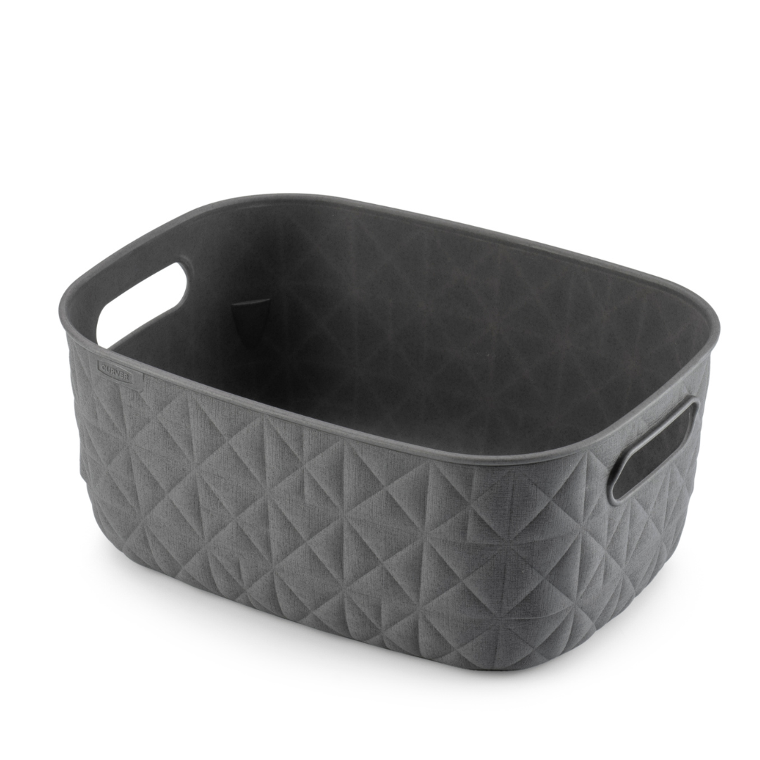 Softex Storage Basket - Dark Grey