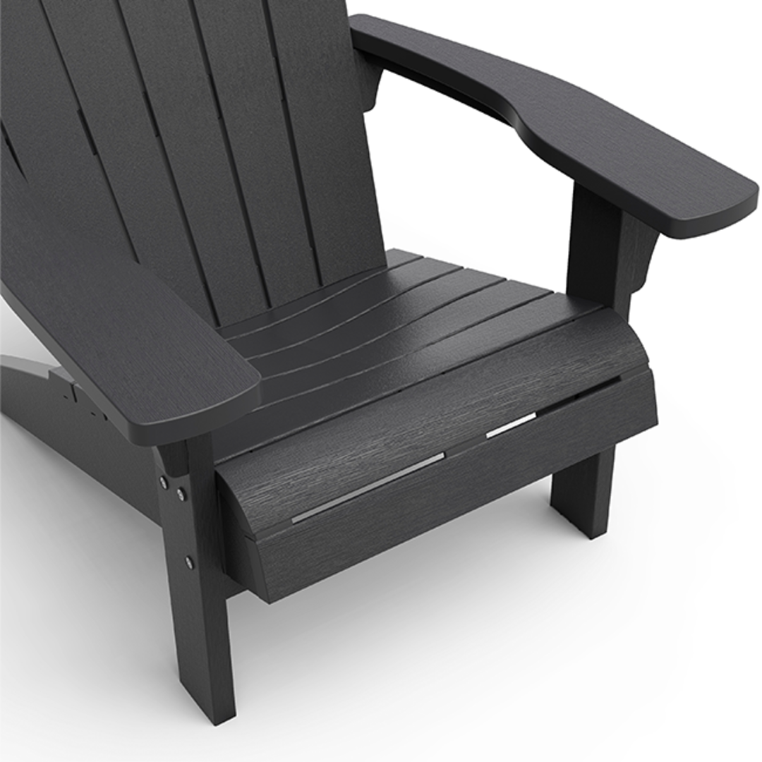 KETER Troy Adirondack Chair Graphite Keter SA