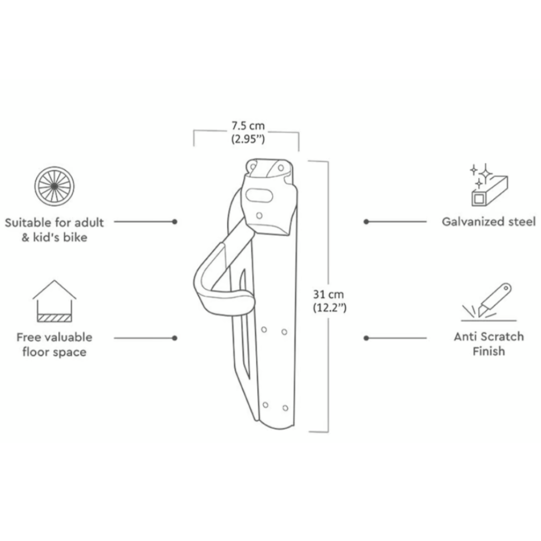 Wall Mount Bike Rack
