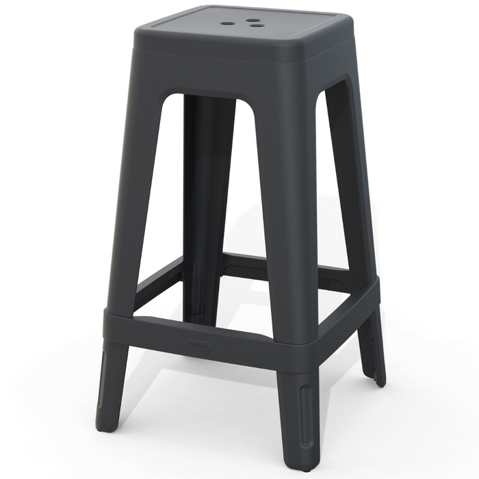 KETER: Lucca Bar Stool - outdoor plastic bar stool