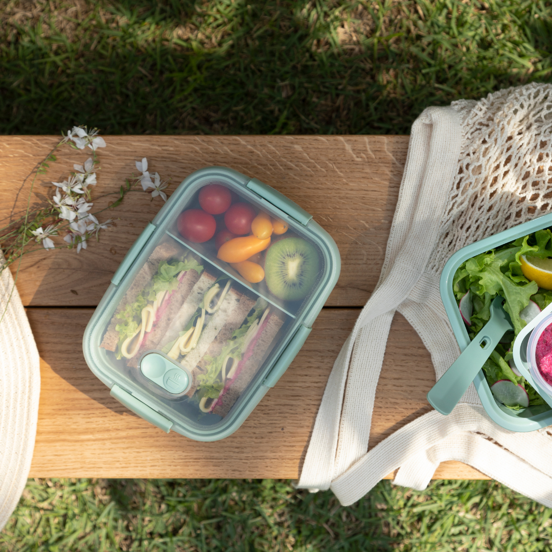 Curver To Go Lunch Box Dual 0.6L + 0.3L