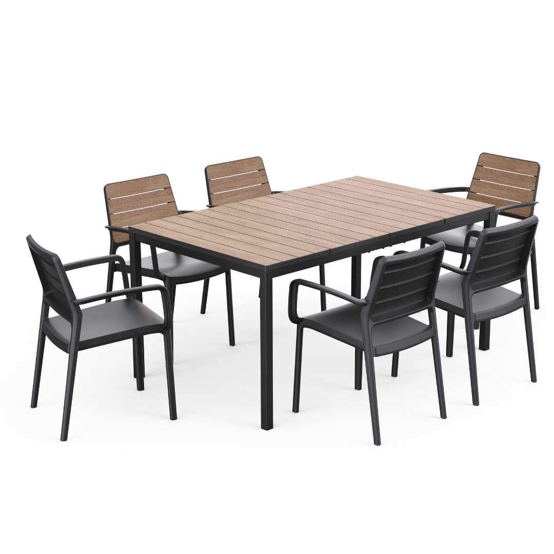 Porto Nova 6-Seater Dining Set | PREORDER AUGUST