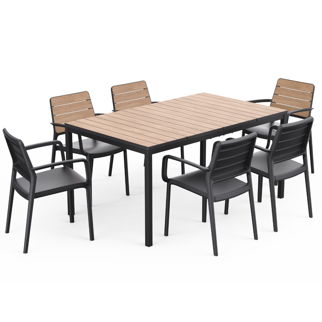 Porto Nova 6-Seater Dining Set | PREORDER AUGUST