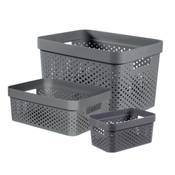 Infinity Storage Basket - Grey