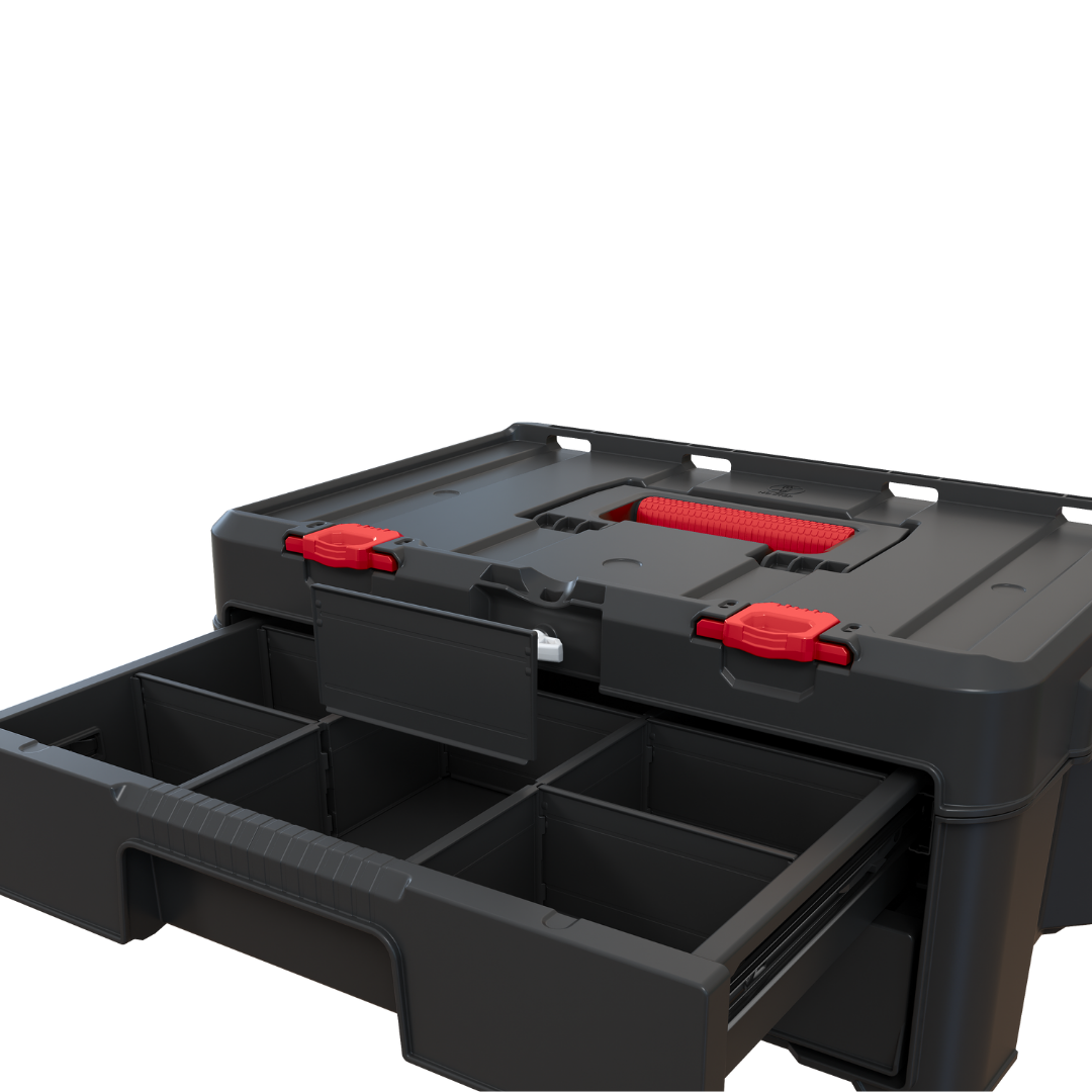KETER Stack n Roll Set of 2 Drawers
