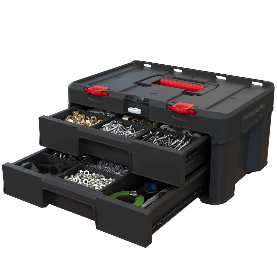 KETER Stack n Roll Set of 2 Drawers