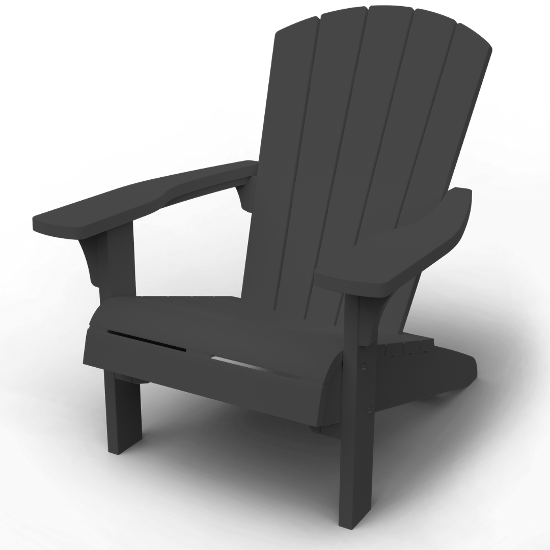 KETER Troy Adirondack Chair Graphite Keter SA