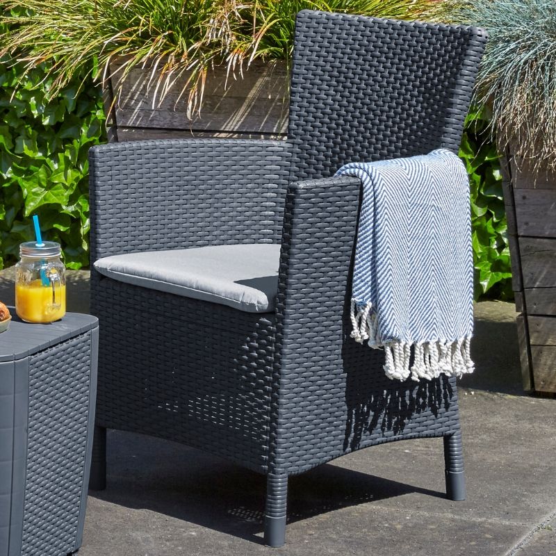 Iowa Dining Chair - Graphite