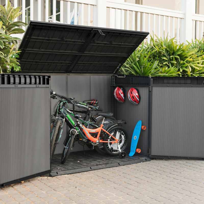 Bike discount shed keter