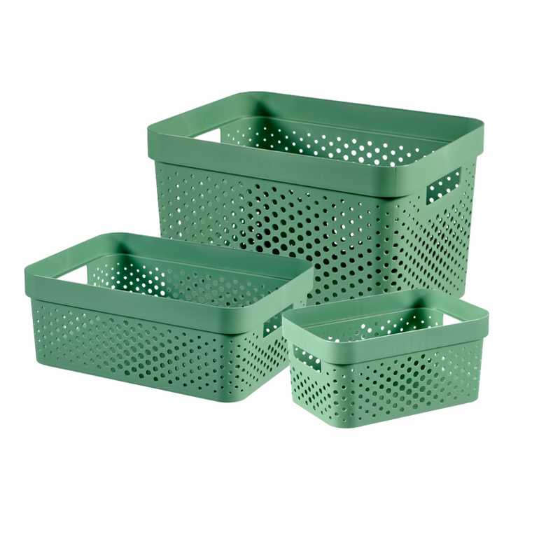 Infinity Storage Basket - Green