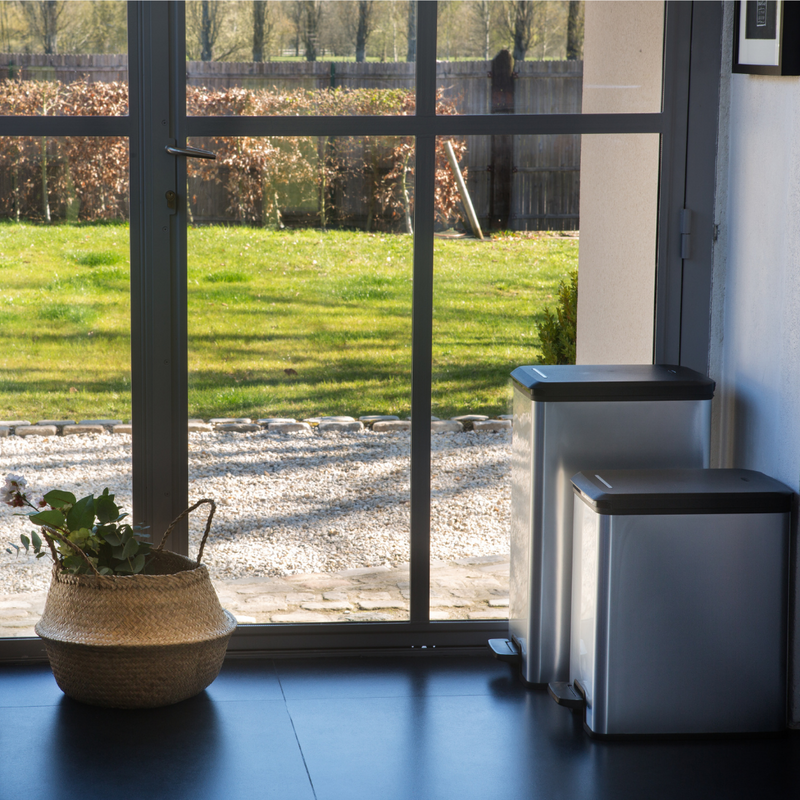 40L Deco Slim Bin